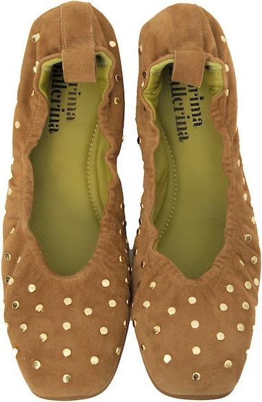 Prima Ballerina - Ballerina Nieten Camel