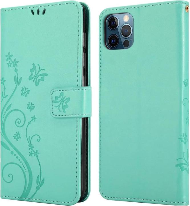 Image du produit Cadorabo Pochette Flower Book (Apple iPhone 12 Pro Max)