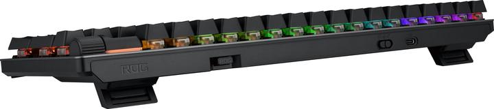 Actual product image ASUS Tastatur ROG Strix Scope II 96 RX Wireless BLK (DE, Wireless, Cable)