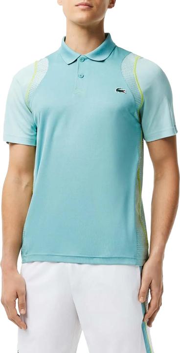 Actual product image Lacoste Mens Recycled Polyester Tennis Polo Shirt (XL)