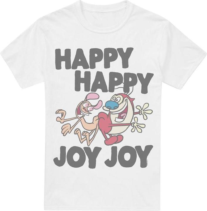 Image du produit Ren & Stimpy - T-shirt HAPPY HAPPY JOY JOY - Homme (5XL)