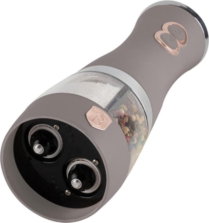 Produktbild BerlingerHaus Elektrische 2in1-Salz & Pfeffermühle (Pfeffer, Kräuter, Salz)