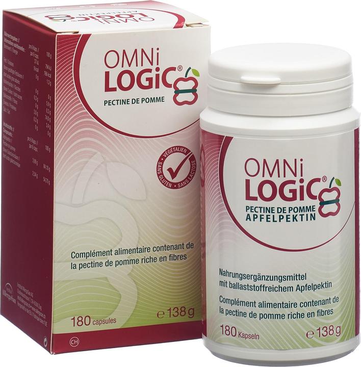 Produktbild Omni Logic Apfelpektin (180 Stück, Kapseln, 198 g)