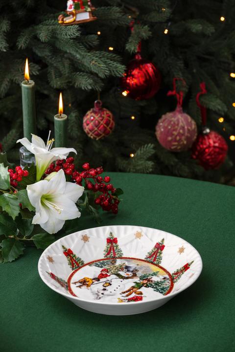 Actual product image Villeroy & Boch Large bowl, build a snowman Toy's Fantasy (25 cm, 0.43 l, 1 x)