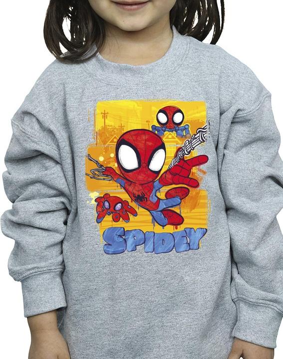 Produktbild Spidey And His Amazing Friends Flying Sweatshirt Mädchen (140, 146)