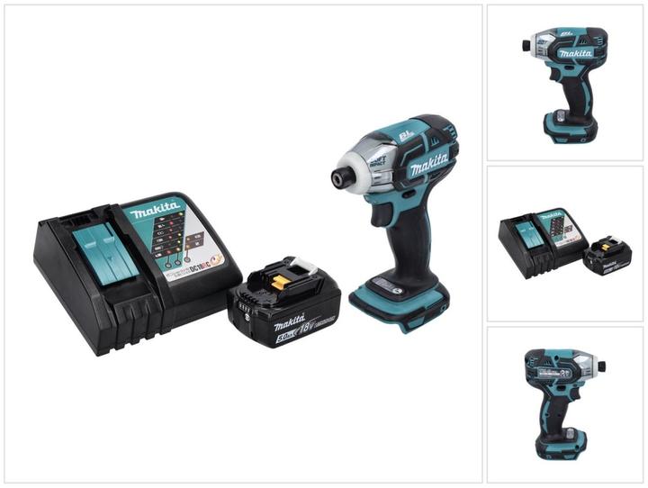 Produktbild Makita DTS 141 RT1 Akku Impulsschrauber 18 V 40 Nm 1/4" Brushless + 1x Akku 5,0 Ah + Ladegerät (Akkubetrieb)