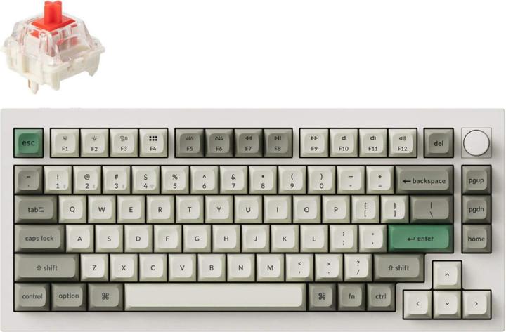 Immagine prodotto Keychron Q1 Max (US, Cablato, Senza fili)
