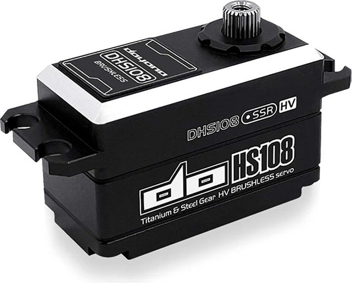 Actual product image Doyono brushless servo hv low profile cnc aluminium housing 20.0kg/0.055sec @8.4v