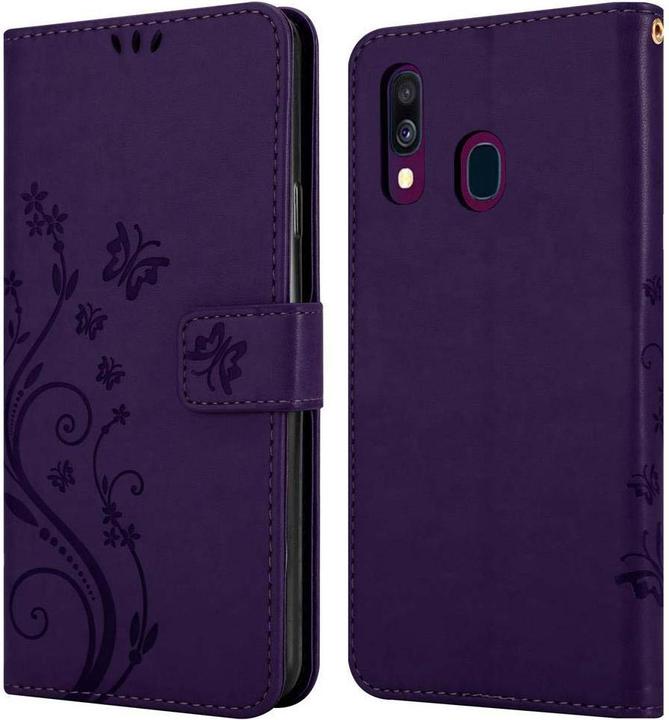 Image du produit Cadorabo Couverture du livre de fleurs (Samsung Galaxy A40)