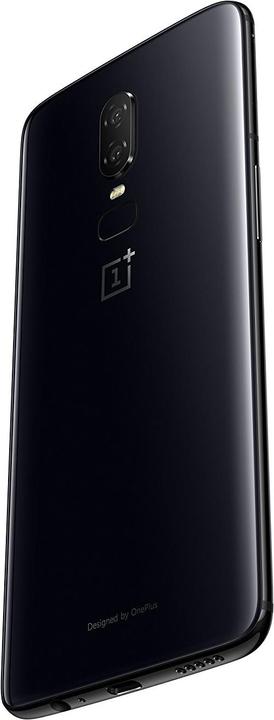 Produktbild OnePlus 6 (64 GB, Mirror Black, 6.28", Dual SIM, 16 Mpx, 4G)