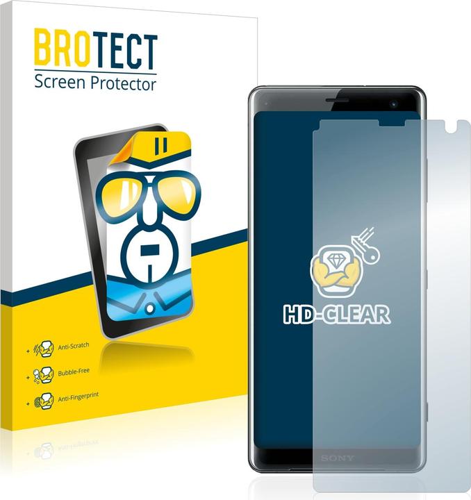 Productafbeelding BROTECT Schermbeschermer Clear (2 Stuk, Sony Xperia XZ3)