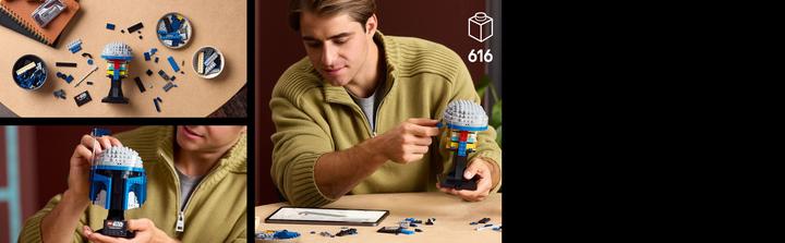 Produktbild LEGO Jango Fett™ Helm (75408, LEGO Star Wars)