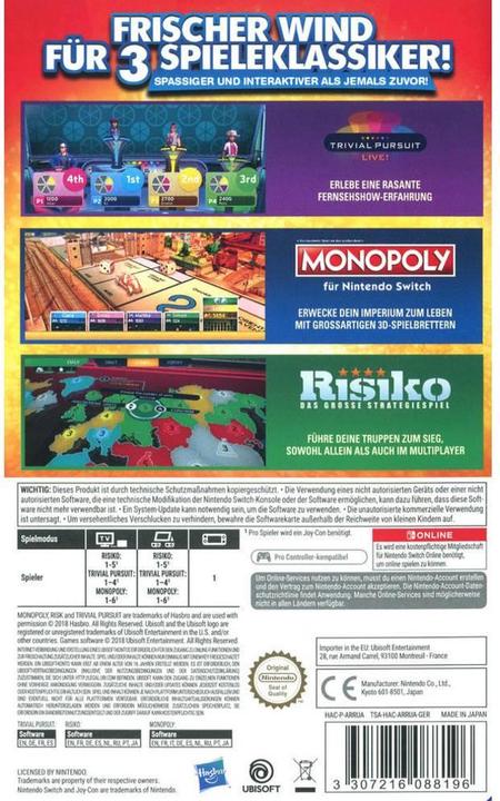Produktbild Ubisoft Hasbro Game Night (Switch, DE)