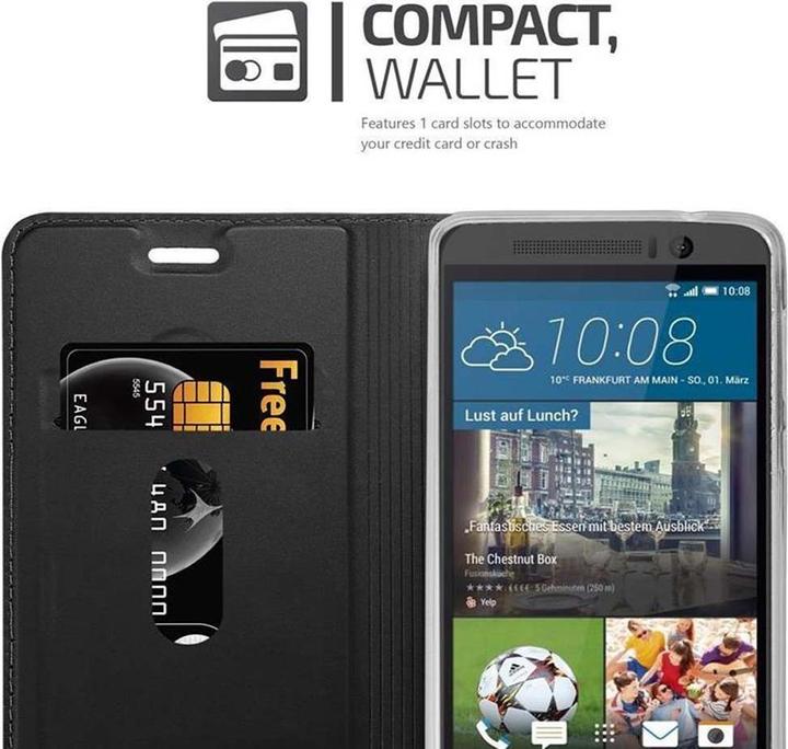 Actual product image Cadorabo Book Classy Style Cover (HTC One M9)