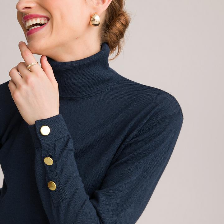 Actual product image Anne Weyburn Turtleneck jumper (W32/L34)