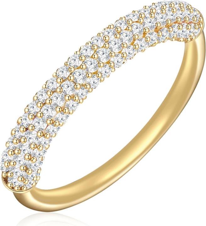 Glanzstücke München Damen Sterling Silber Zirkonia gelbgold - 28991