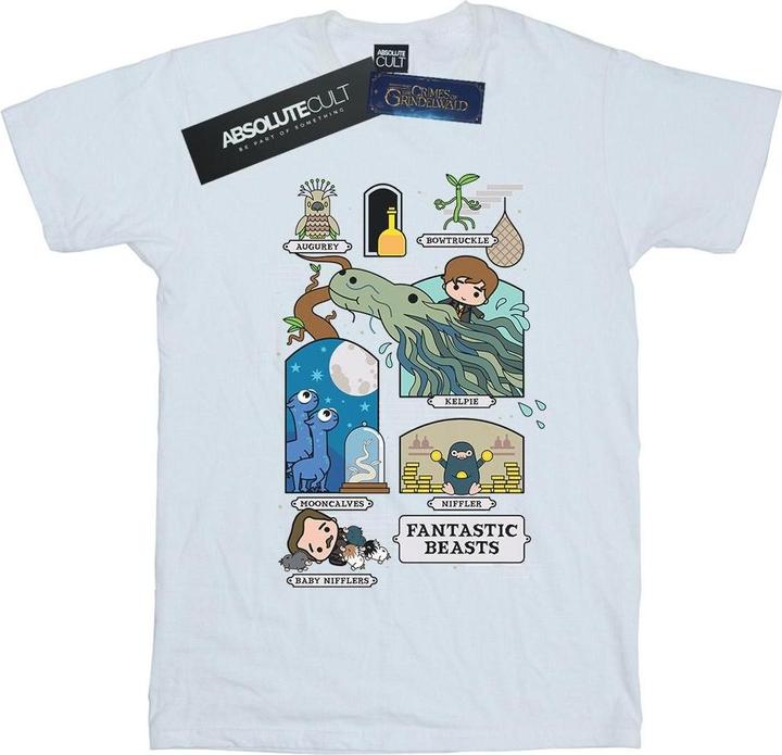 Actual product image Fantastic Beasts Mens Chibi Newt T-Shirt (XL)