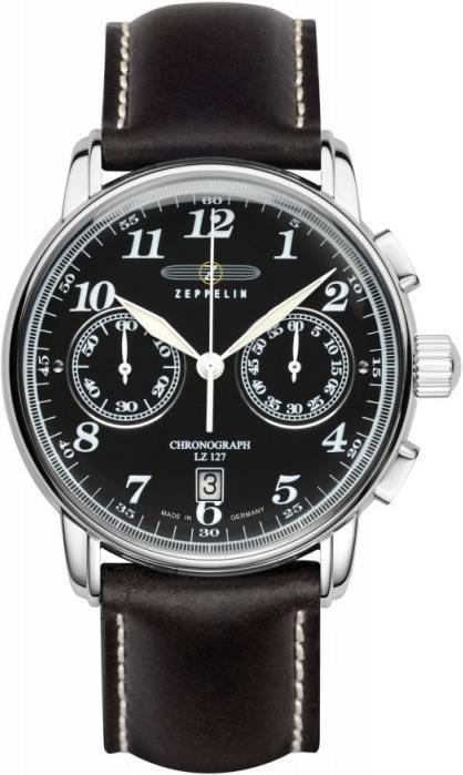 Zeppelin LZ127 Count (Analogue wristwatch, Chronograph, 42 mm)