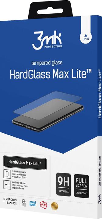 Produktbild 3MK Hardglass Max Lite Bildschirmschutz (1 Stück, Samsung Galaxy S22 5G)