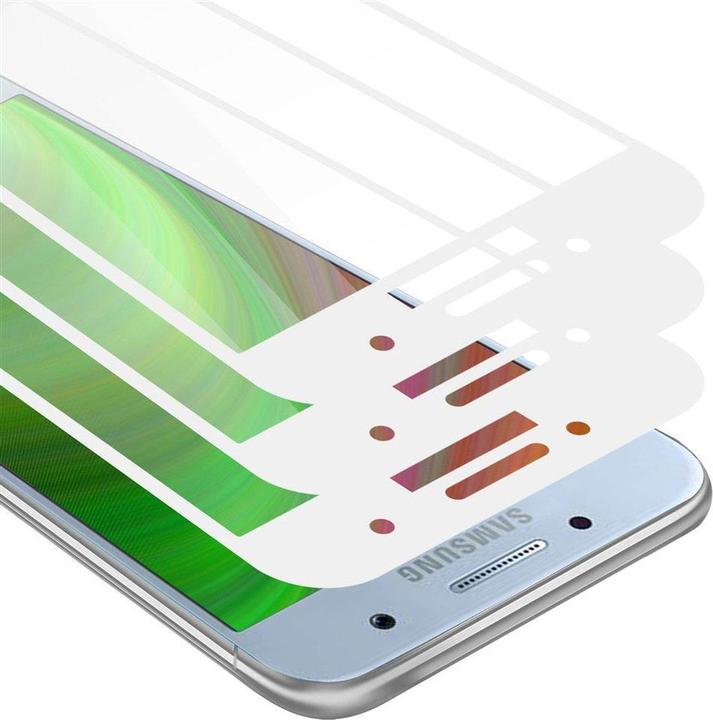 Actual product image Cadorabo Full screen display protection glass (3 Piece, Samsung Galaxy A3 (2017))