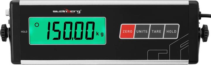 Actual product image Steinberg Floor Scale - 150 kg / 50 g - anti-slip mat - LCD