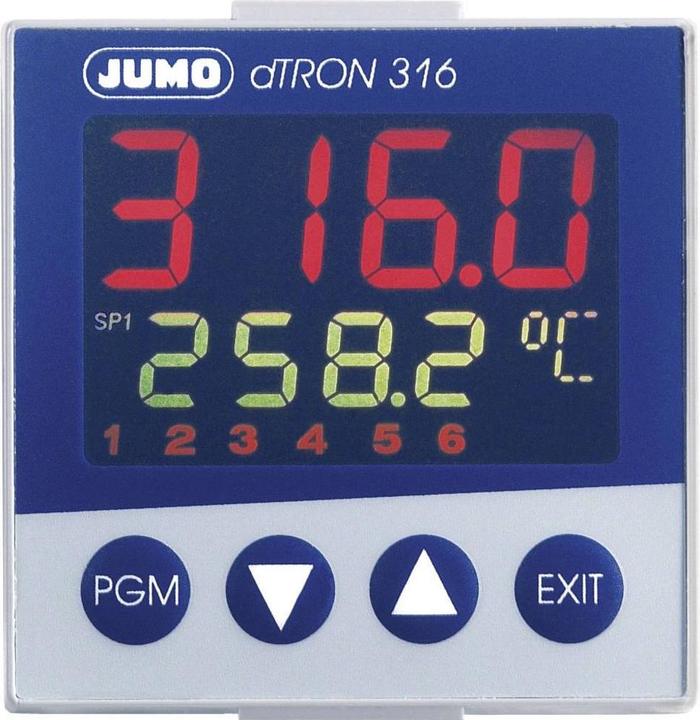 Actual product image Jumo dTRON 316 Logic/Analog 110-240V