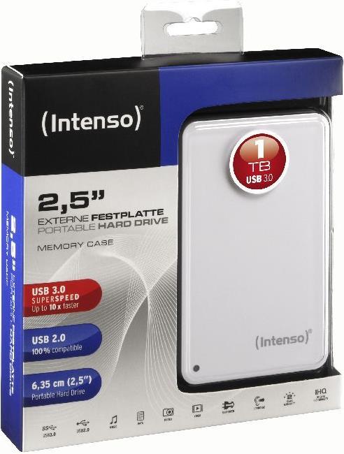 Actual product image Intenso memory case (1 TB)