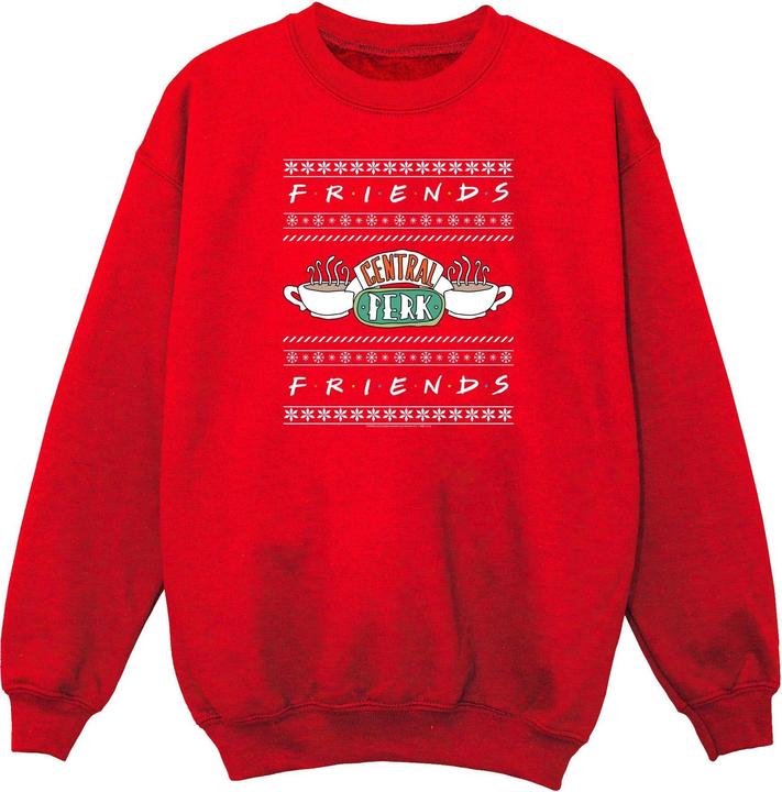 Friends Fair Isle Central Perk Sweatshirt (XL)