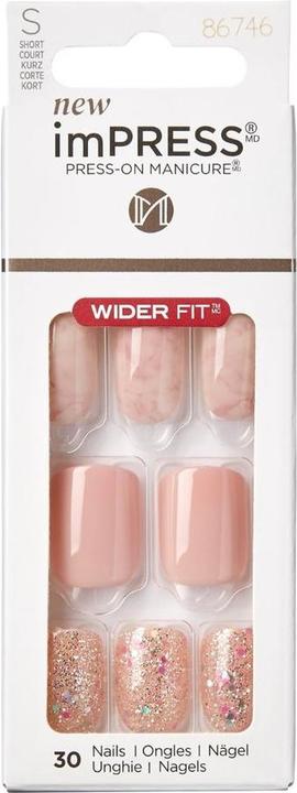 Produktbild KISS ImPress Nail Kit Wider Fit Just A Dream (Kunstnägel)