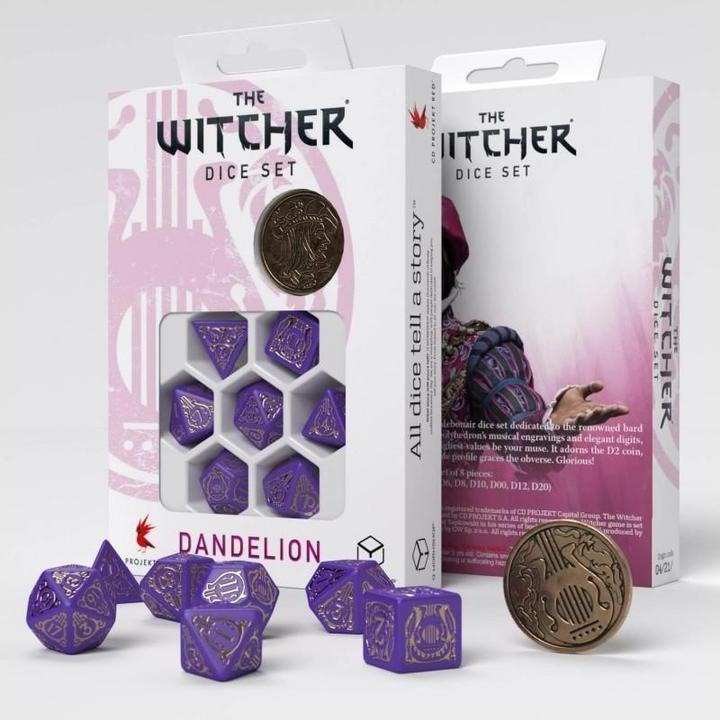 Produktbild Q Workshop Würfel The Witcher – Dandelion: Viscount de Lettenhove (7)