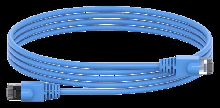 Produktbild Striebel & John Striebel ZLPBL200 Patchleitung RJ45 2000mm m.Stecker blau 2CPX054393R9999 (CAT7, 2 m)