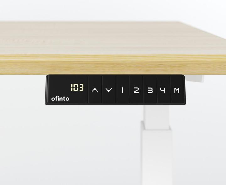 Image du produit ofinto Elevate mit Kabelmanagement-System (140 x 80 cm)