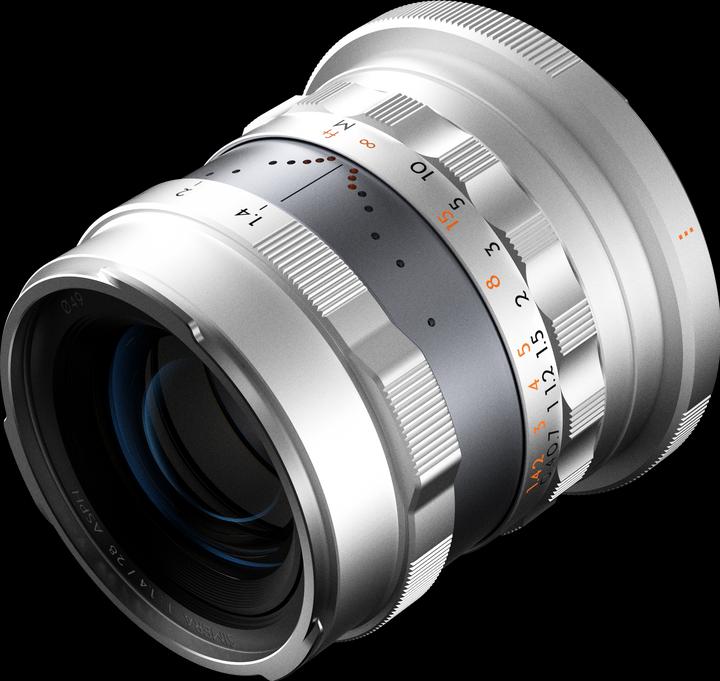 Image du produit Thypoch Full-frame Photography Lens Simera 28mm f1.4 for Canon RF Mount - Silver (Canon RF, Plein format)