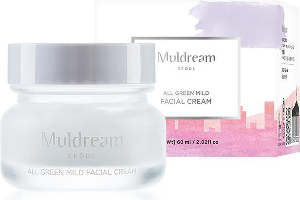 Produktbild Muldream all green mild facial cream (60 ml, 24h Creme)
