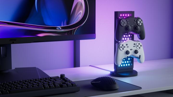 Actual product image Nanoleaf Pegboard Desk Dock (50 lm)