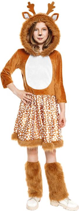 Produktbild Maskworld Reh Kostüm für Kinder - Karneval Faschingskostüm (122, 128)