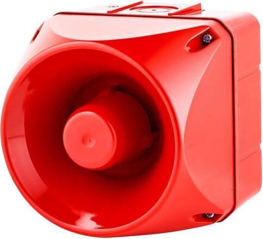 Produktbild Auer Signal Alarmsirene, 113dB, 48 VAC/VDC, 230mA, IP66/IK09, Multi-Ton