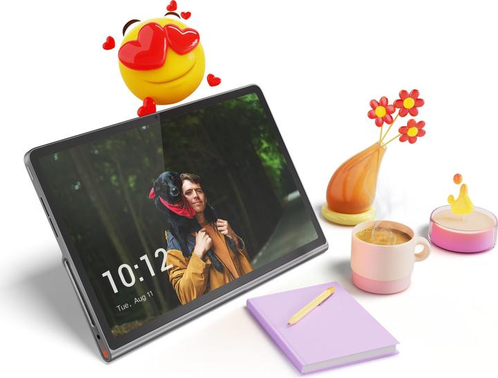 Actual product image Lenovo Tab Plus (WLAN only, 11.50", 128 GB, Luna Grey)