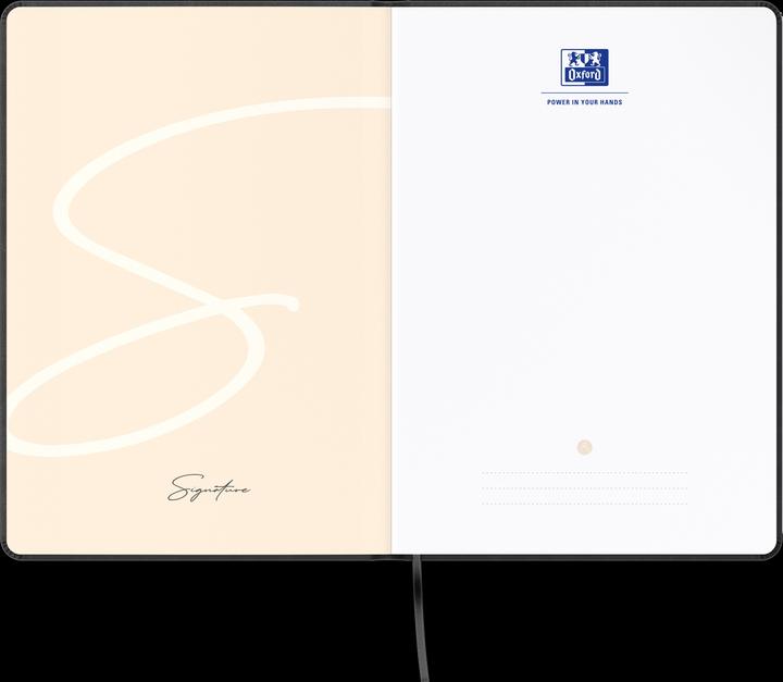 Actual product image Oxford Notebook "Signature", A5 (A5, Lined, Hardcover)