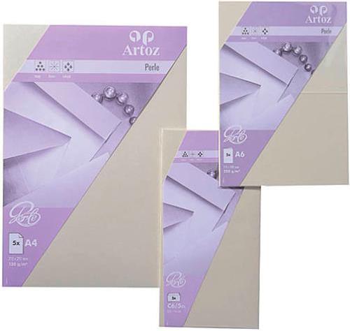Actual product image Artoz Pearl envelopes white (16 x 16 cm, 5 x)