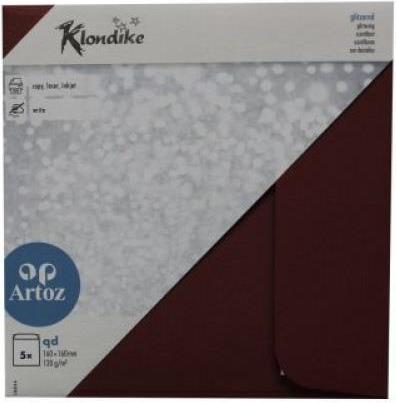 Actual product image Artoz Clone. Envelopes qd160 rubi (Quadrate, 5 x)