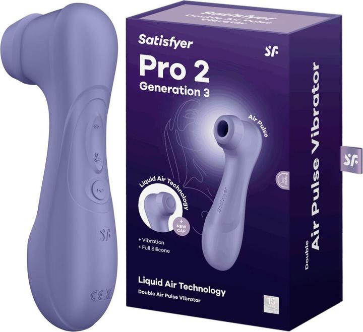 Actual product image Satisfyer Pro 2 Gen 3 Vibration