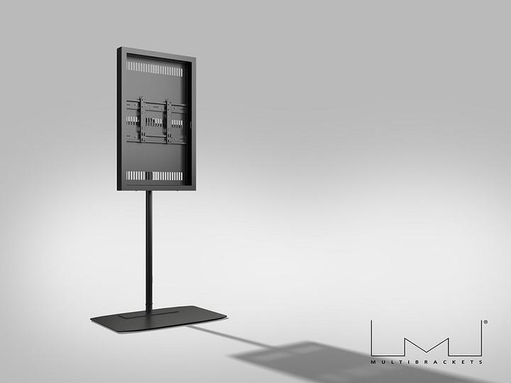Produktbild Multibrackets Stele ohne Monitor, Portrait, schwarz, 43"/9764