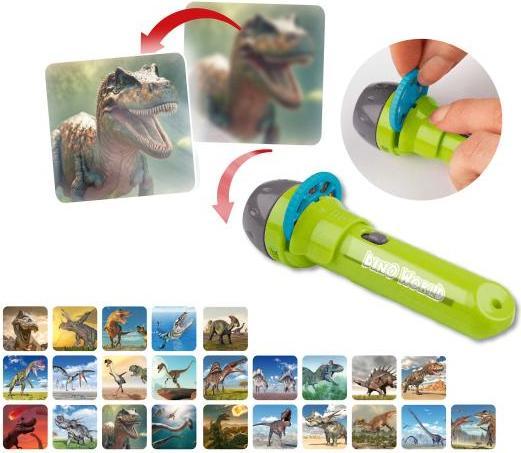 Produktbild Magni Dino World Taschenlampe mit Bildeffekten (12 cm)