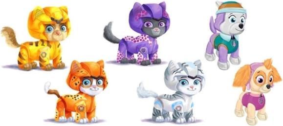 Immagine prodotto Paw Patrol Pacchetto gatti Basic Plush asst.