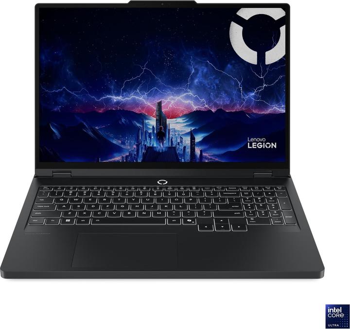 Actual product image Lenovo Legion Pro 5 16IAX10H (83LU000KGE), eclipse black (16", Intel Core Ultra 9 275HX, 32 GB, 1000 GB, DE)