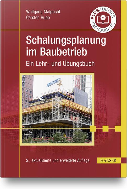 Actual product image Schalungsplanung im Baubetrieb (German, Carsten Rupp, Wolfgang Malpricht, 2022)