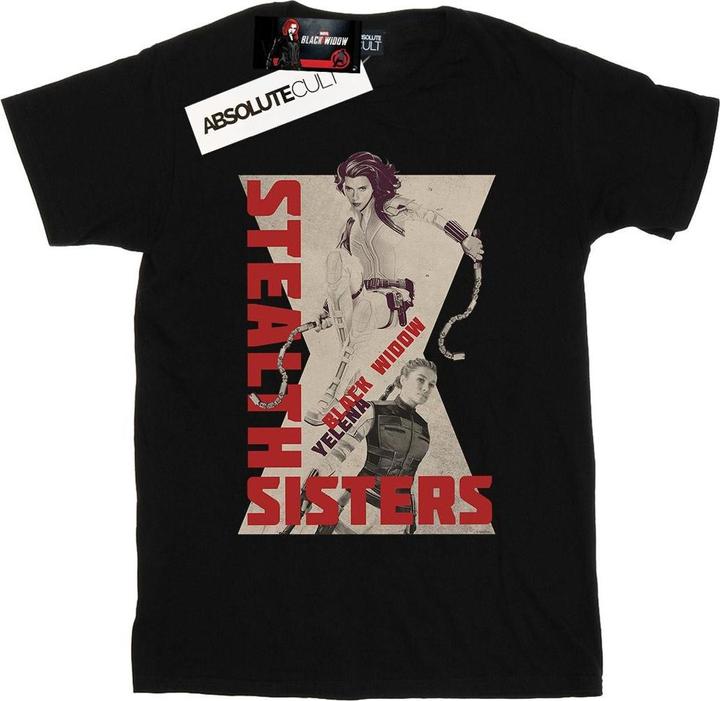Black Widow Film Stealth Sisters TShirt