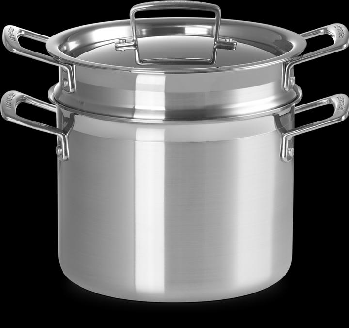 Actual product image Le Creuset Pasta pot with insert (Pot, Aluminium, Stainless steel)