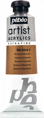 Produktbild Pebeo Artist Acrylics Extrafein Acrylfarben (Bronze Irisierend, 37 ml)